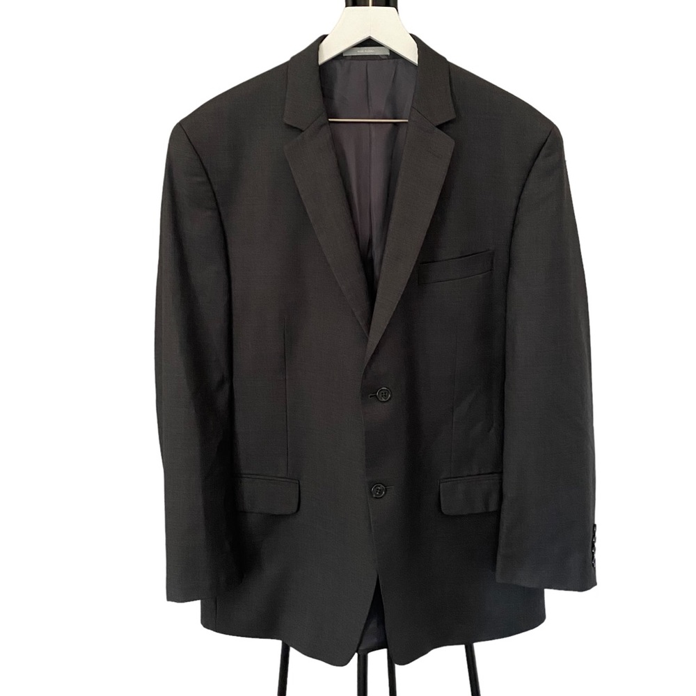 Michael Kors Men’s 100% Wool Blazer Size 44R - Grey - Picture 13 of 13